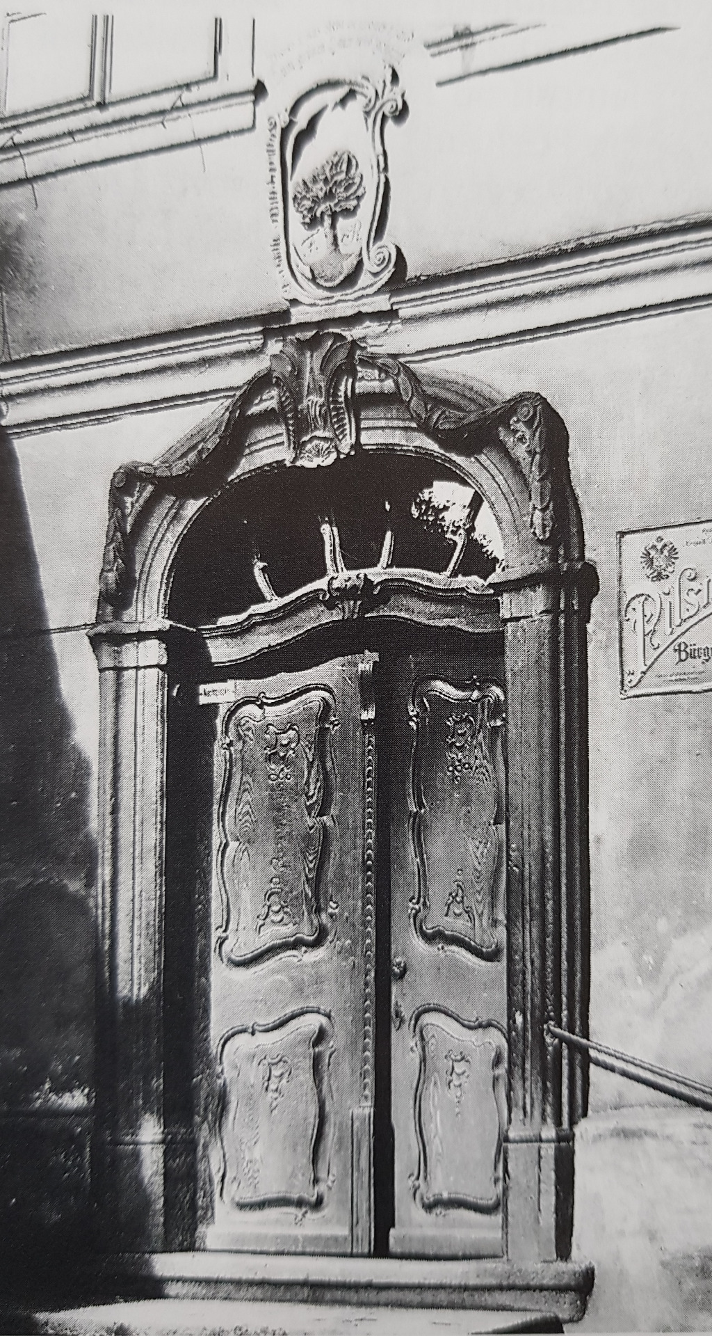 Detail domovního znamení