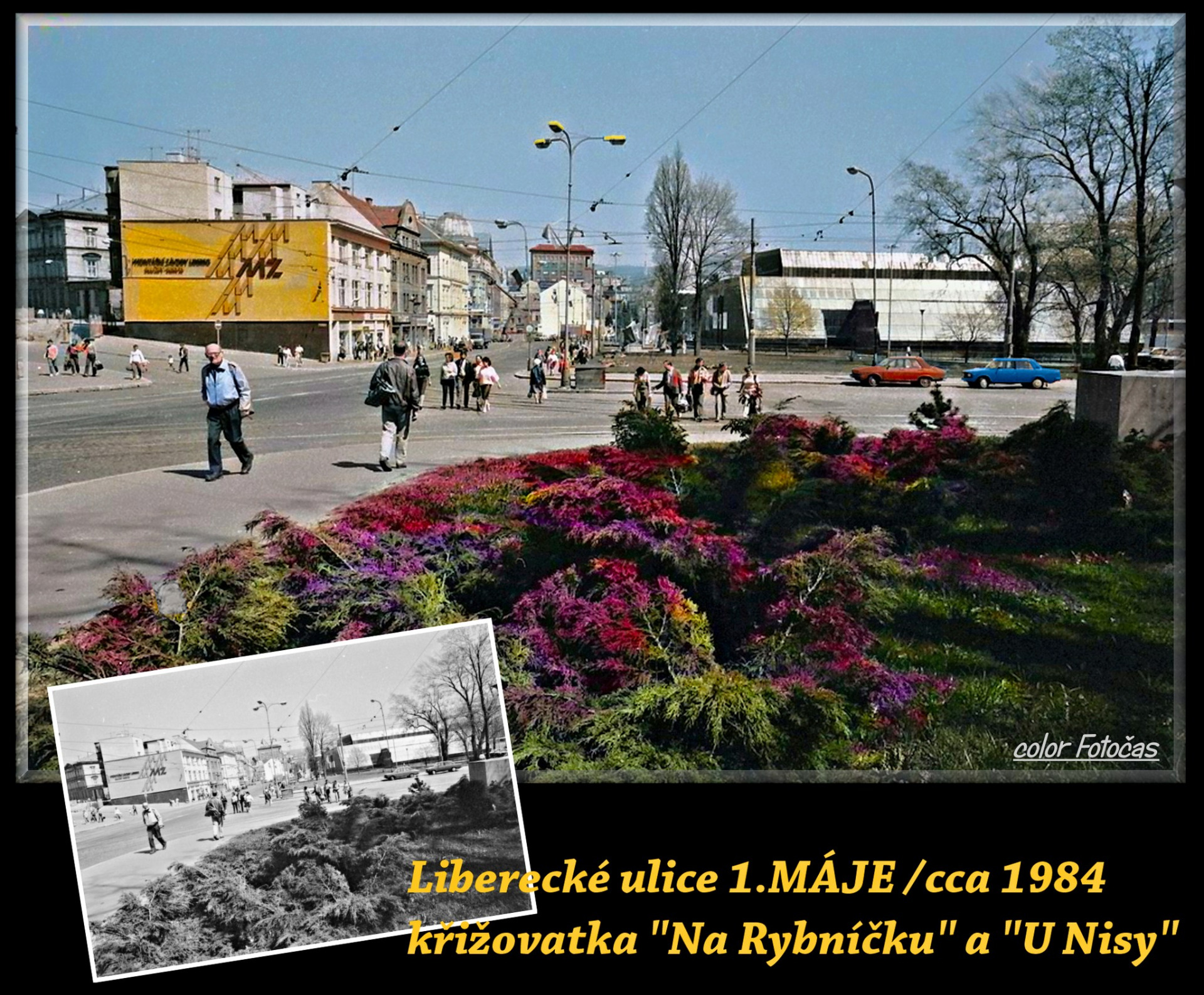 Krásy Liberce dvacátého století....🙂 color Fotočas