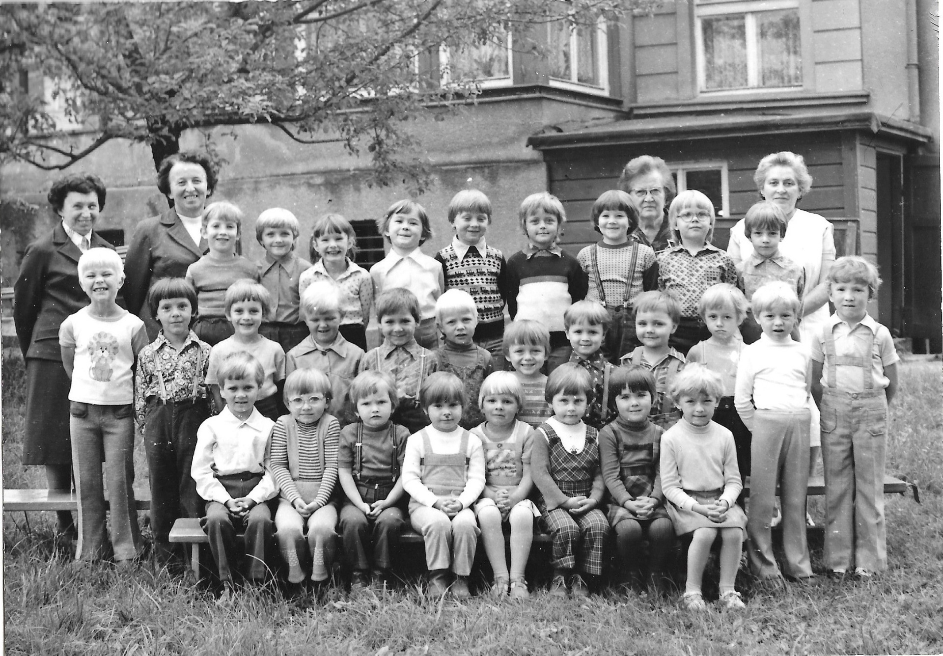 MŠ Bezručova čp. 200 v roce 1981