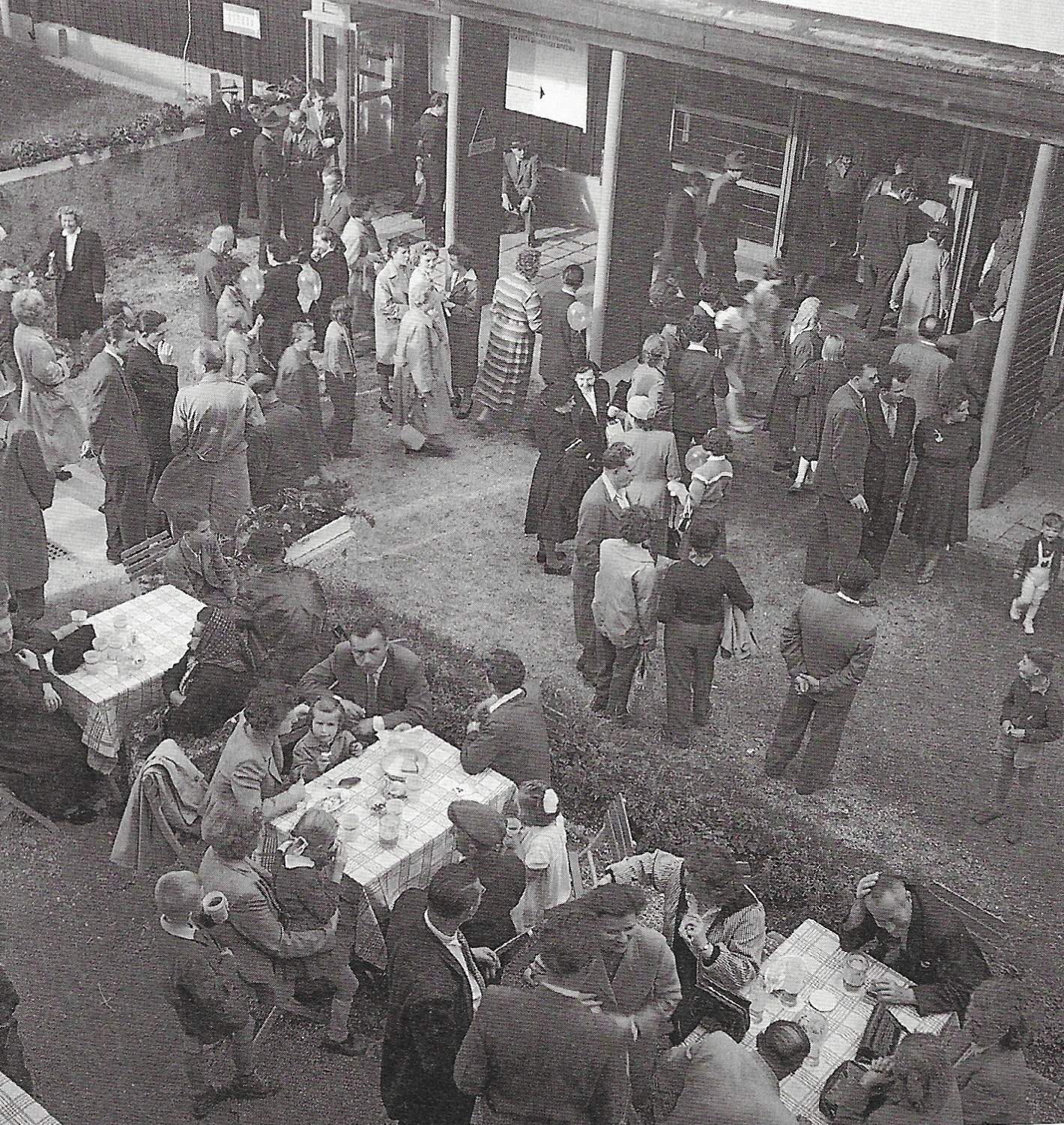 Liberecké výstavní trhy, 1957 (foto Jan Kabíček)