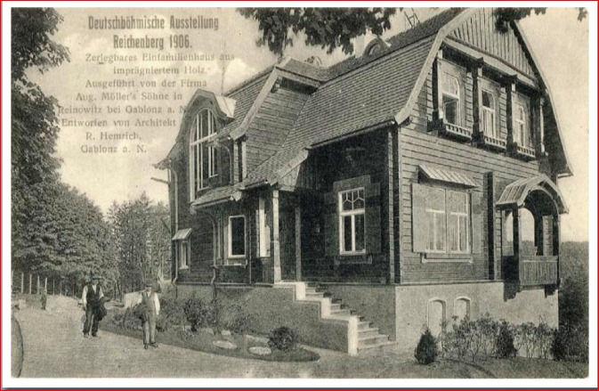 Dřevěná vilka z Rýnovic. (archiv Jiří Mlejnek)
