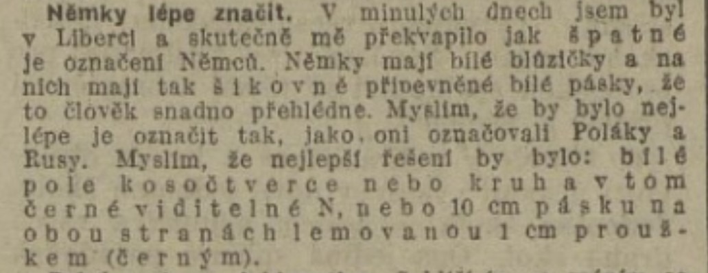 Stráž severu 27.července 1945 (archiv R.Kitler)