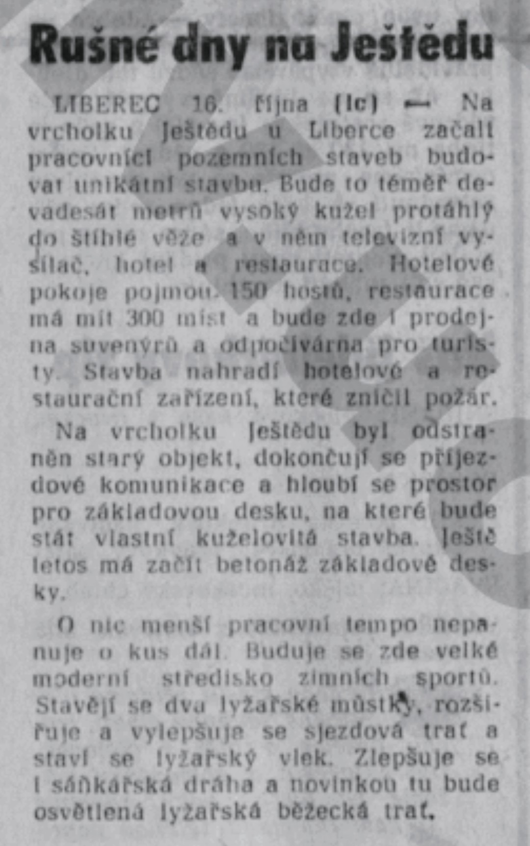 Rudé právo 17.října 1965 (archiv R.Kittler)