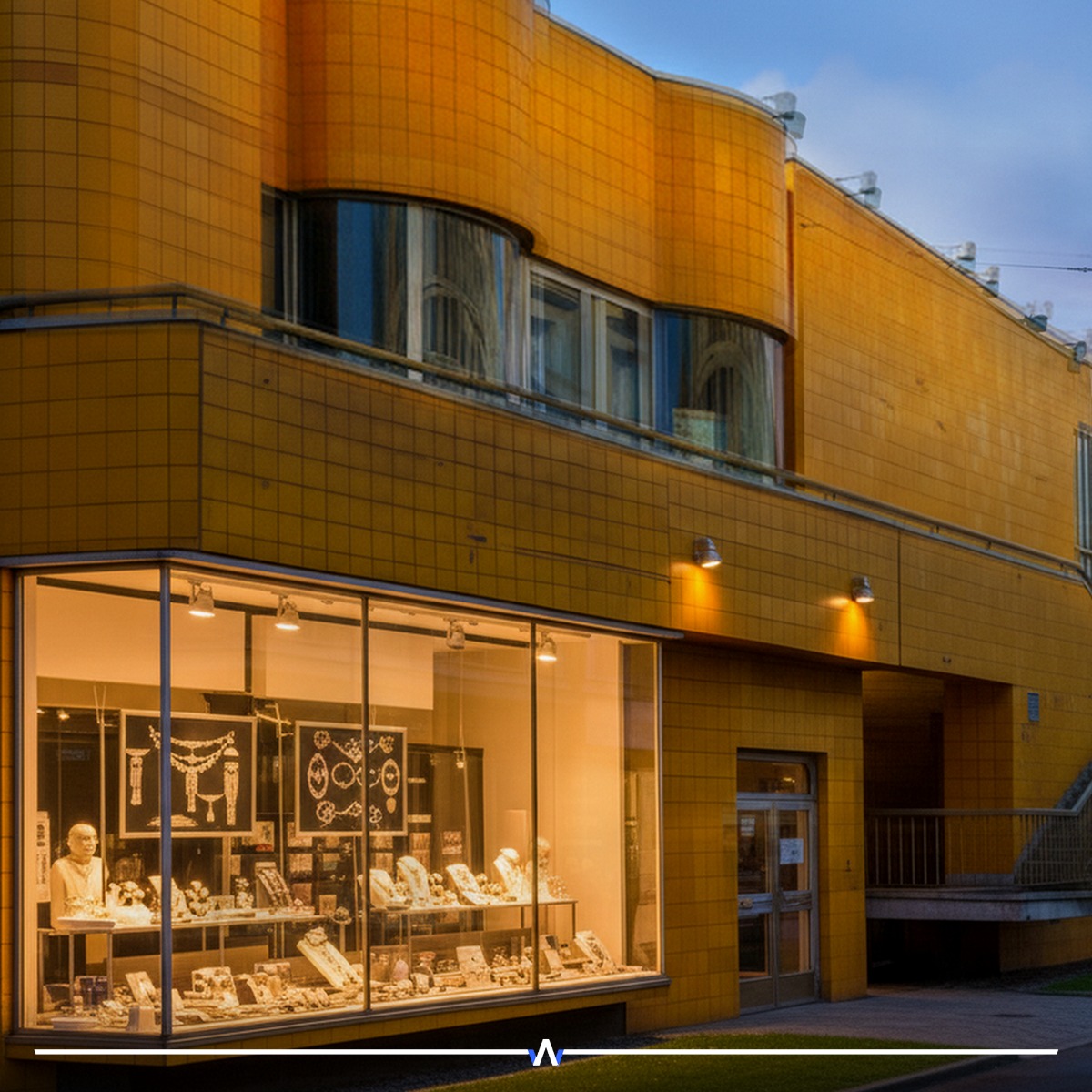 Až půjdeš do města, koukni do výlohy, mají tam pěkný řetízek s červeným kamínkem, moc se mi líbí. Je to ten vzadu, druhá řada, třetí zleva. Díky. (Vytvořeno AI - zdroj: Liberecké centrum)