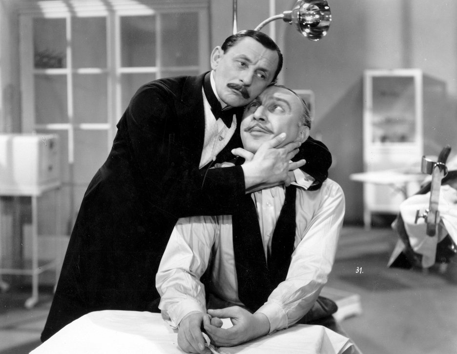 1939 - U pokladny stál (Vlasta Burian a Čeněk Šlégl)