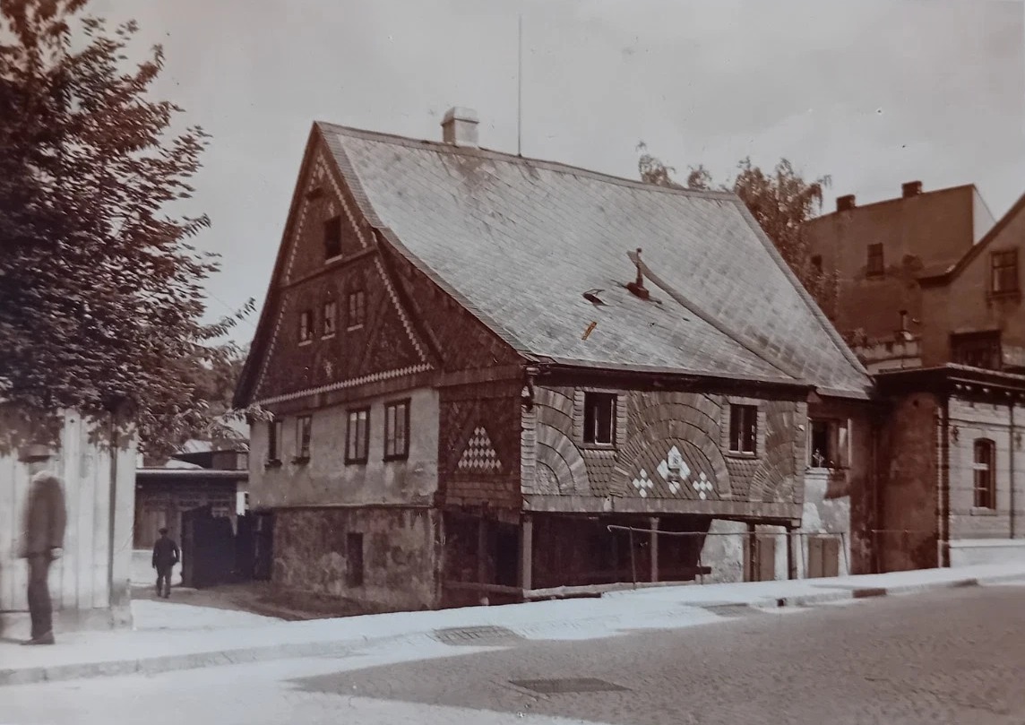 Liberec (Reichenberg), Friedländerstraße, rok 1937 (archiv Otto Rikitan Ečer)