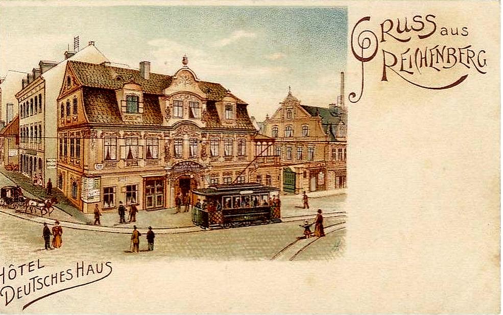 hotel Deutsches Haus (archiv M.Gergelčík)