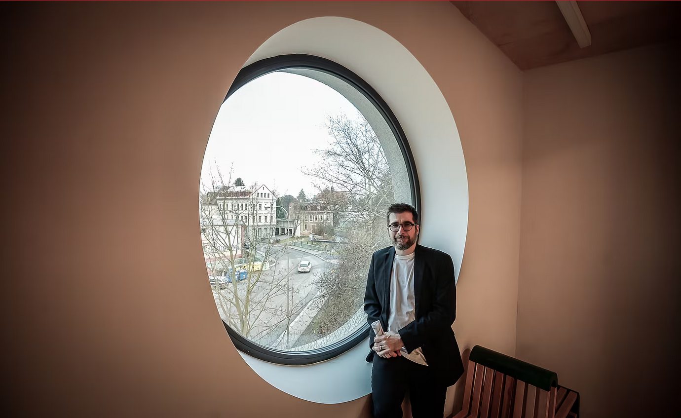 Na snímku ředitel centra Janek Jiříček. (15. prosince 2025)  Autor: Ota Bartovský, MAFRA