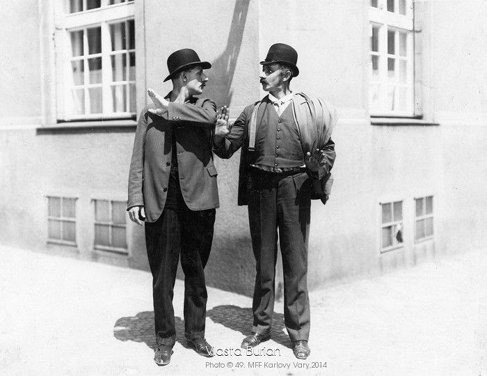 Vlasta Burian ve filmu Milenky starého kriminálníka  Autor: NFA