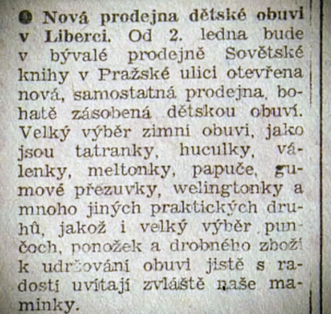 Cesta míru 3.ledna 1956 (archiv R.Kittler)