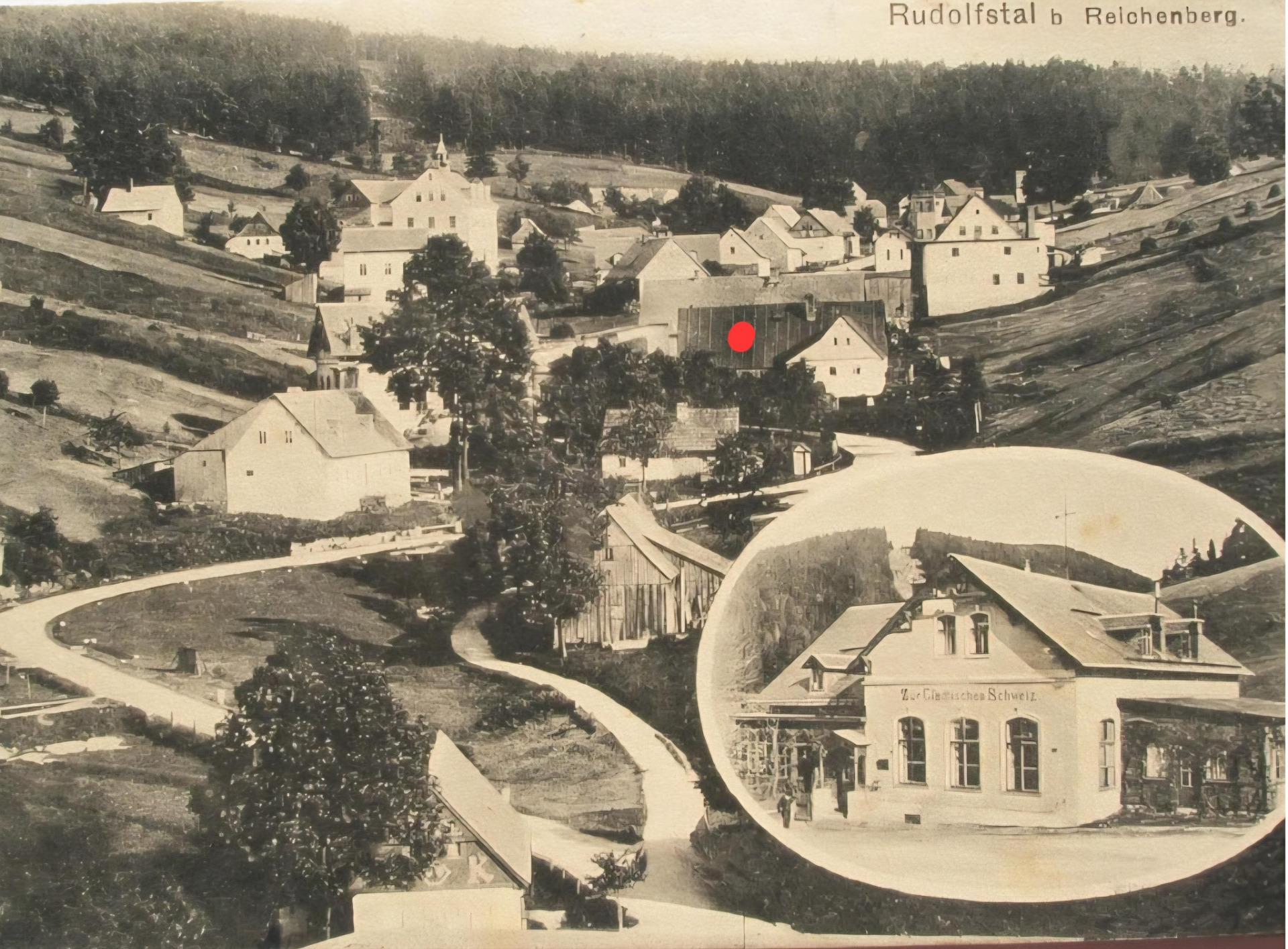 č.p. 13 v k.ú. Rudolfov (archiv Petr Vokatý)