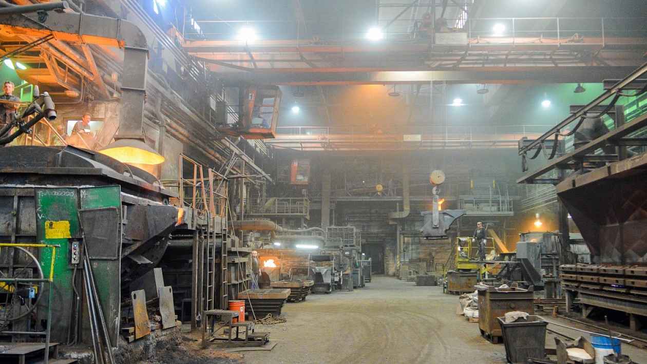 výroba ve Ferexu (archiv Jan Vrabec) Firma Ferex-ŽSO vznikla v roce 1992 privatizací libereckého závodu Železniční opravny a strojírny (ŽOS).