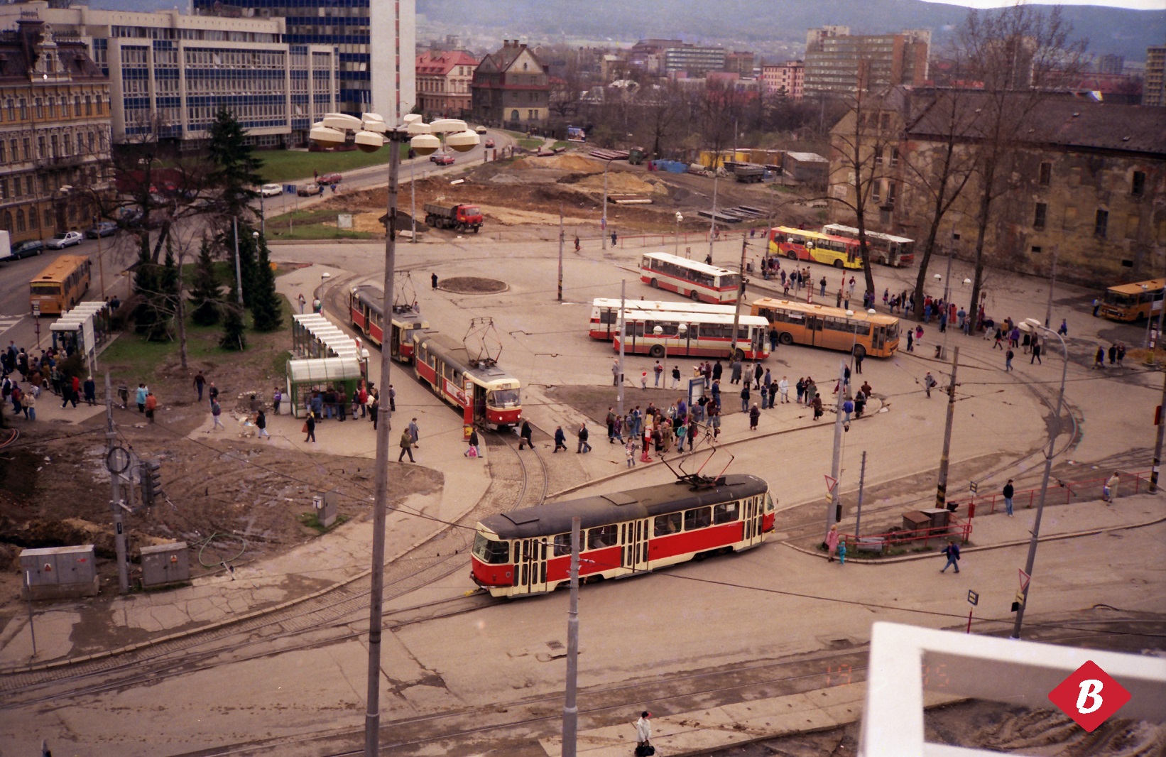 Fügnerka, duben 1995 (archiv Boveraclubu)
