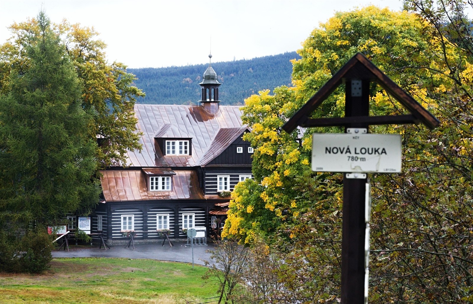 Šámalova chata na Nové Louce  Autor: Ota Bartovský, MAFRA