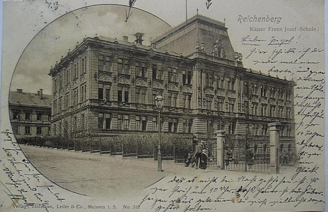 1901 - dnes škola U Soudu (archiv M.Gergelčík)