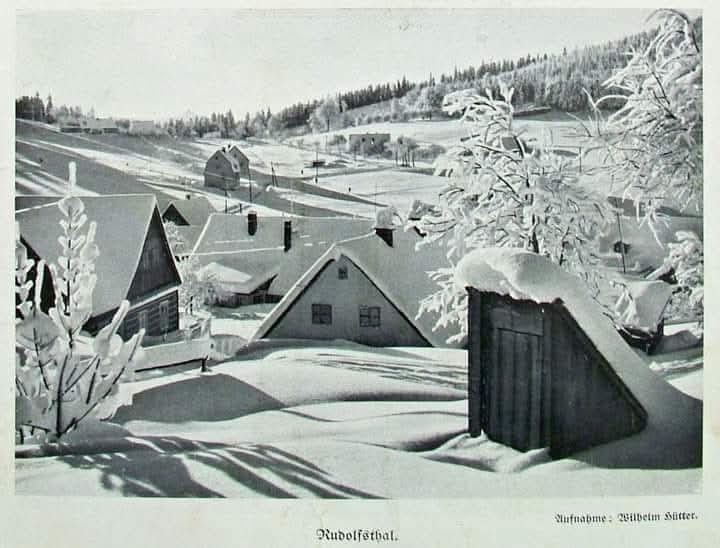 Rudolfsthal.Liberec Rudolfov.Zimní romantika. (archiv V.Honzejk)