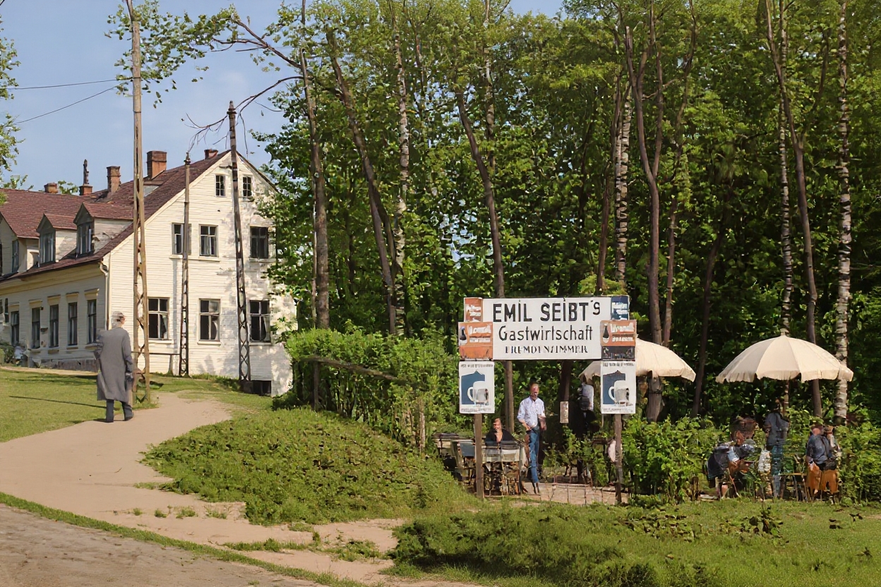 objekt č.p. 1282, postavený stavitelem Mikschem již roku 1879 a dodnes uchovaný téměř v původní podobě. Po staviteli Mikschovi se v domě vystřídalo několik dalších majitelů až nakonec jej získal hostinský Emil Seibt, který zde provozoval pohostinství a ubytování. V roce 1942 si hostinské pokoje pronajalo město Liberec pro ubytování herců zdejšího divadla. V té době přišly i velké problémy – sousedé ze strohého činžovního domu pro úředníky Dresdener bank si s německou důkladností stěžovali na fekálie tekoucí ze Seibtovy hospody