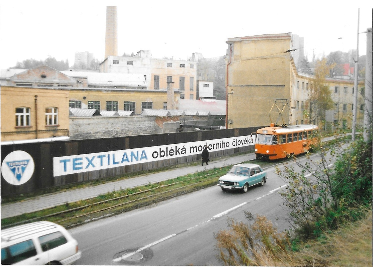 Textilana v říjnu 1995 (foto L.Vidím)