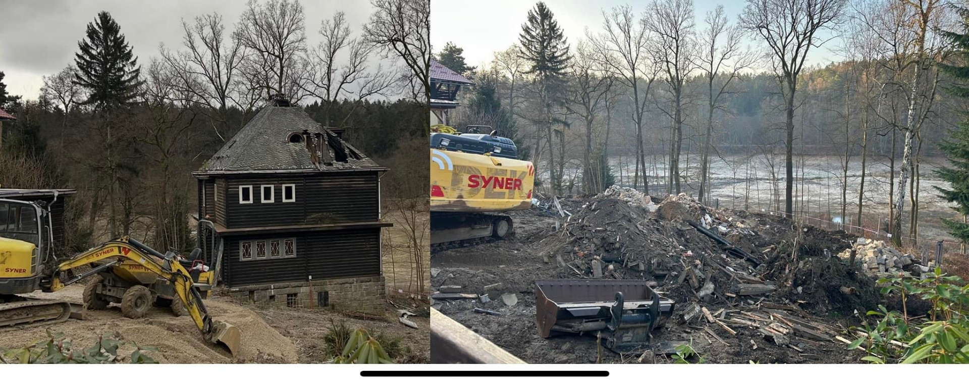 konec jednoho domu (archiv Jeschken Titsch)