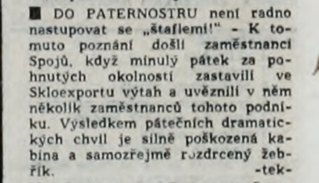 Vpřed v úterý 22.března 1966 (archiv R.Kittler)
