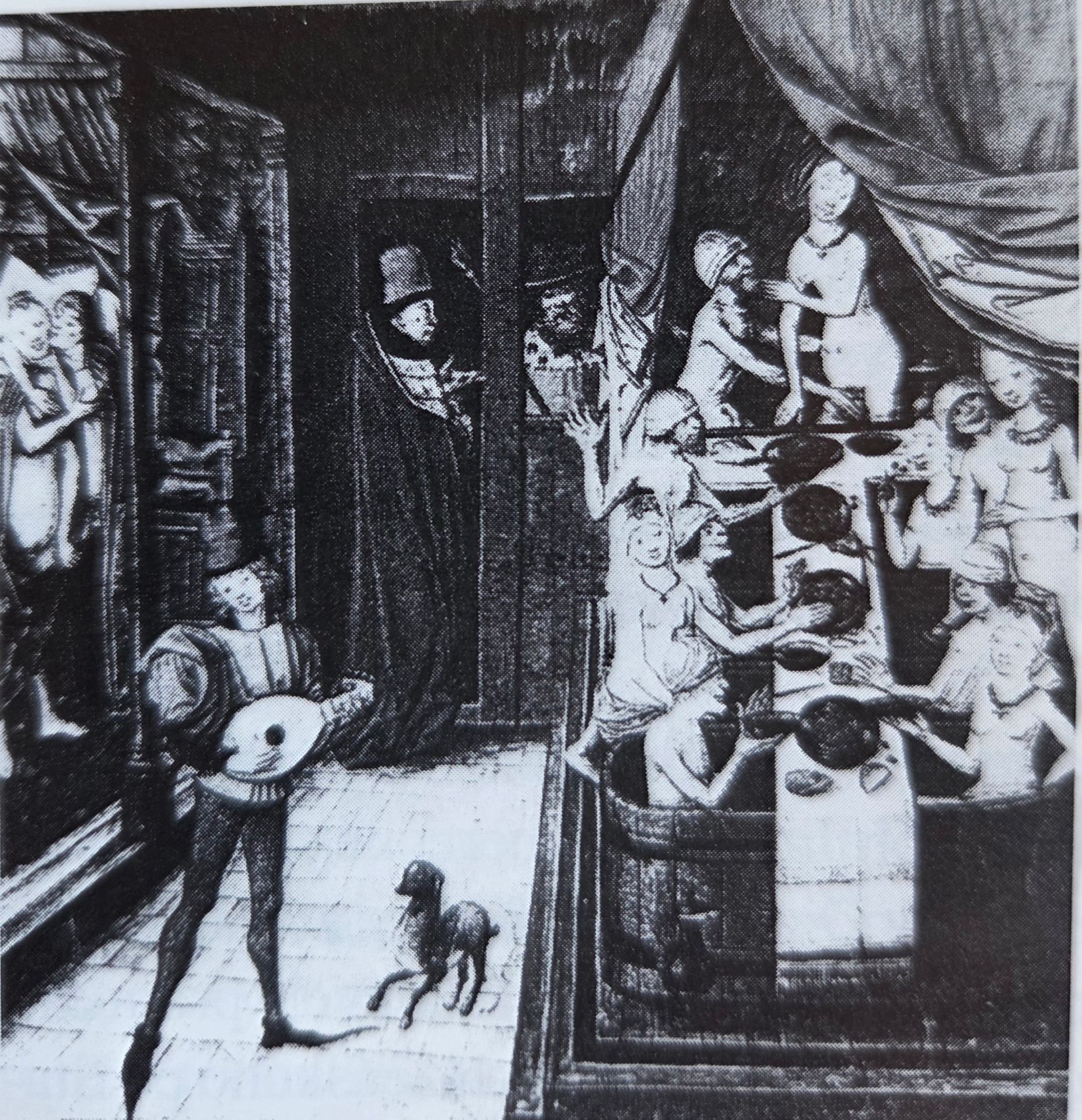 Lazebna v 17.století