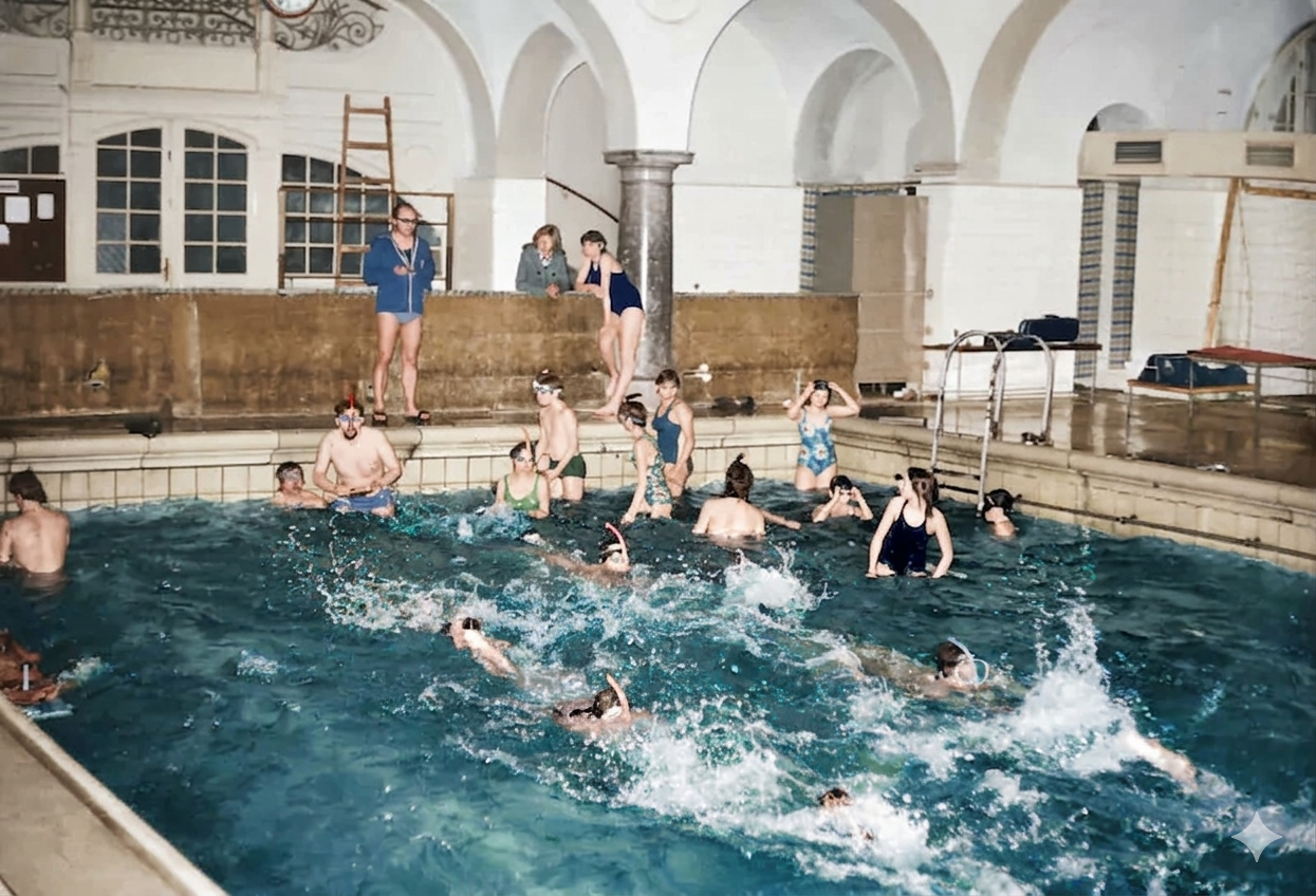 bazén v městských lázních