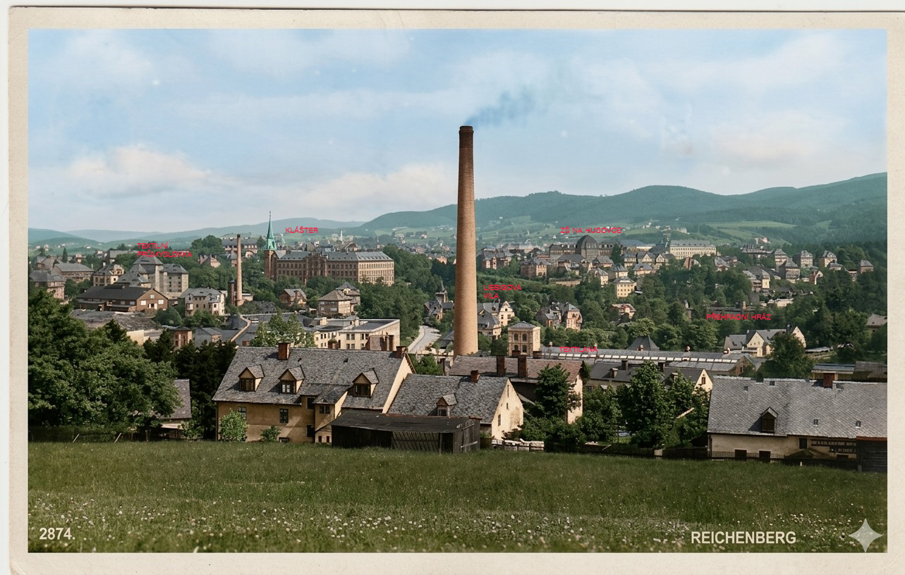 Je to pěkný pohled od sokolovny až na konec přehrady.