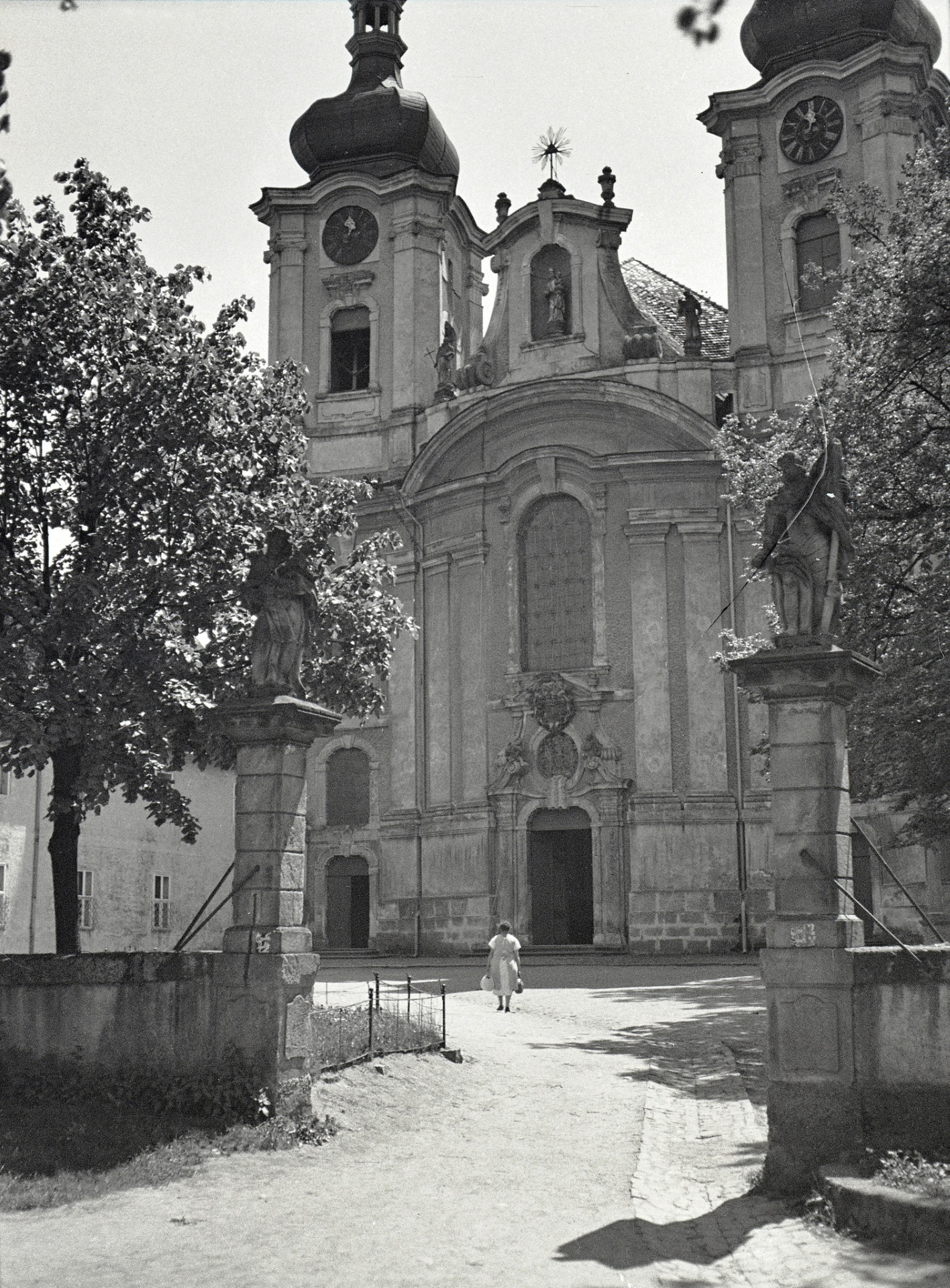 Kostel Navštívení Panny Marie v Hejnicích - 1935 (archiv J.Peterka)