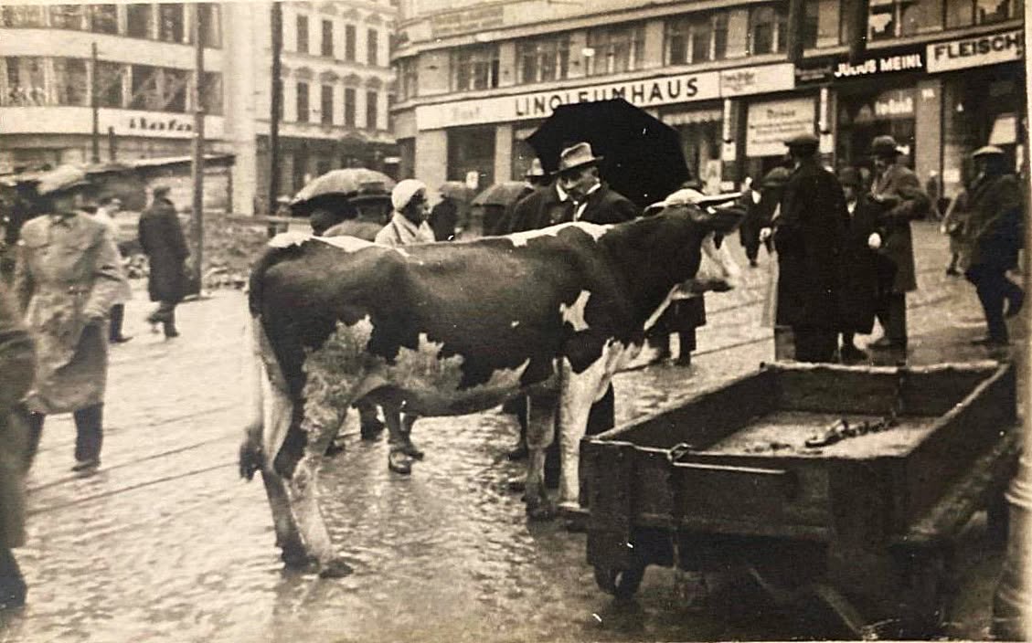 Před Dunajem v roce 1932 (archiv M.Gergelčík)