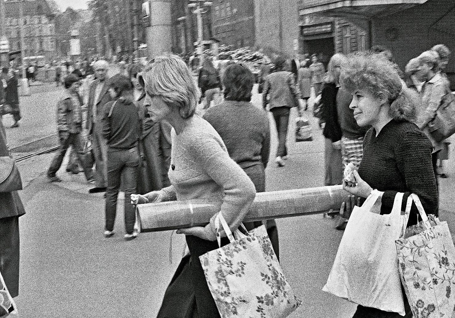 Fügnerova ulice v roce 1983