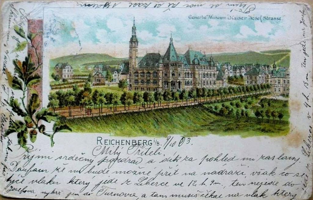 Reichenberg - Liberec - museum - 1903 (archiv M.Gergelčík)