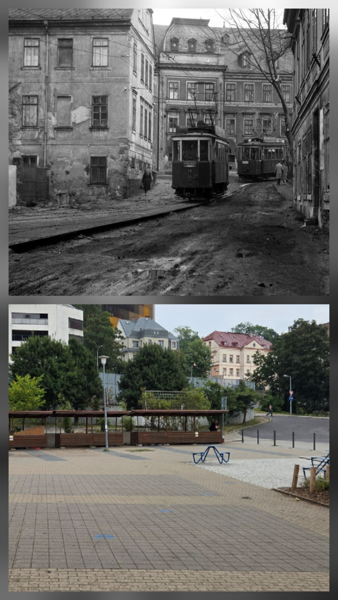 Švédská ulice v 60.letech a 1.8.2026