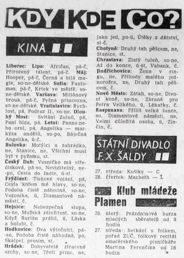Vpřed, 22.08.1986