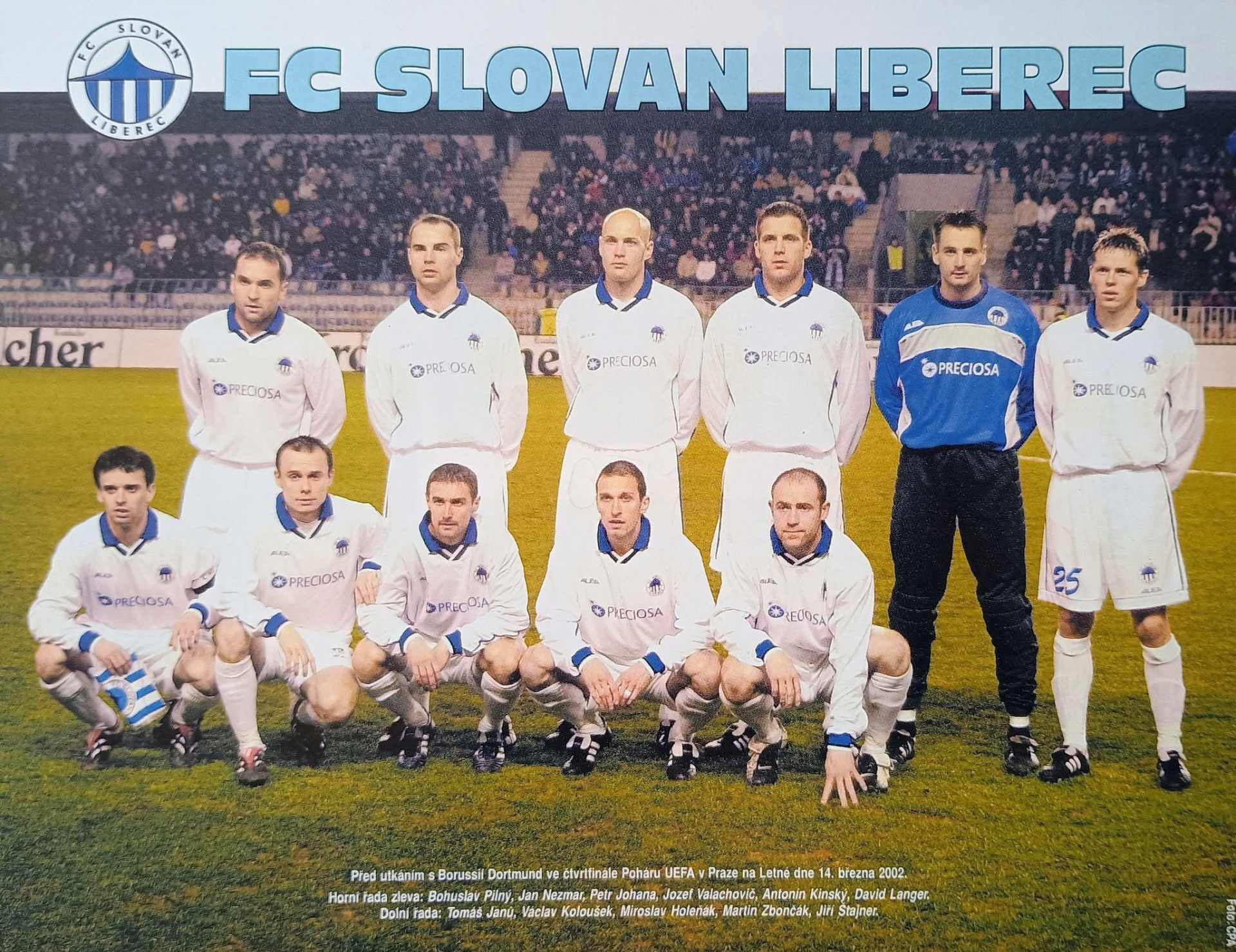 2002 - Nejúspěšnější období SLOVANU LIBEREC!!! 